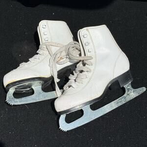 Figure Skates White Kid's Size 13